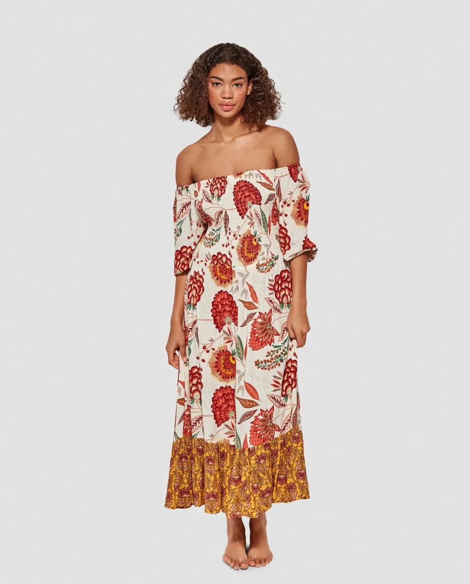 Платье с принтом и рукавами 3/4 Gisela, мультиколор
Платье с принтом и рукавами 3/4 Gisela, мультиколор