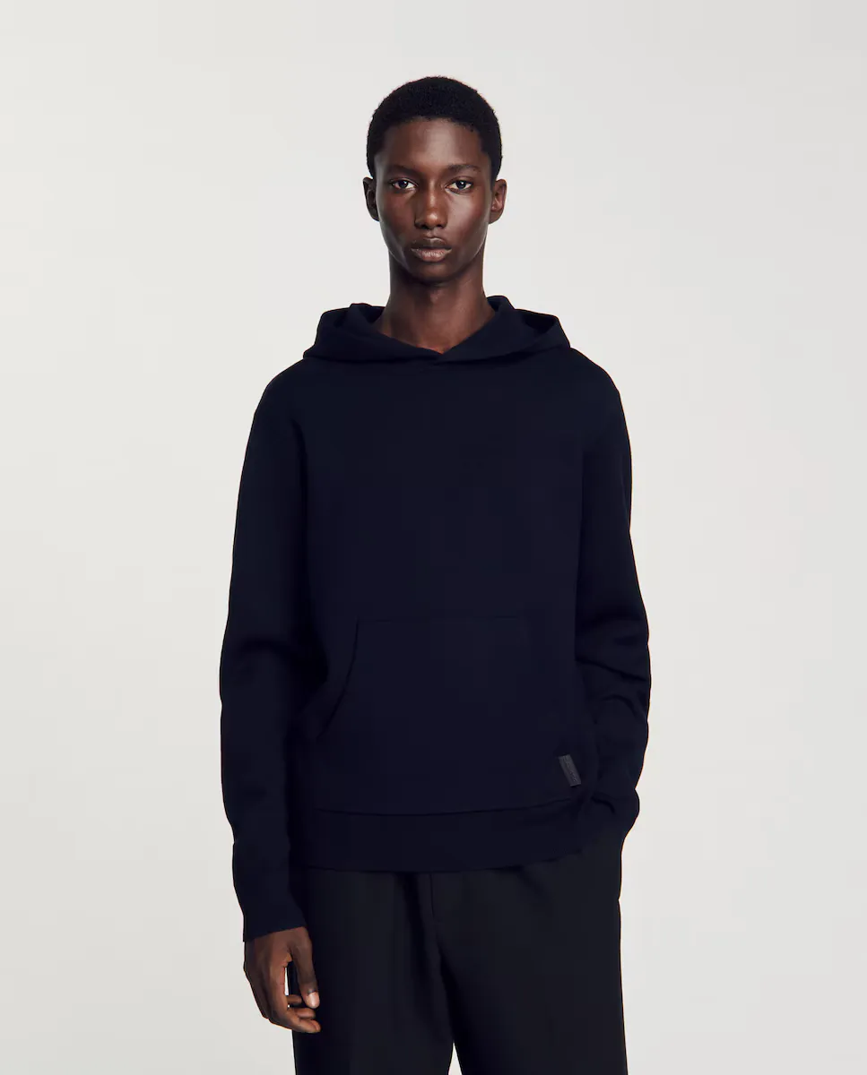 Мужская толстовка с капюшоном Sandro, темно-синий
Мужская толстовка с капюшоном Sandro, темно-синий
