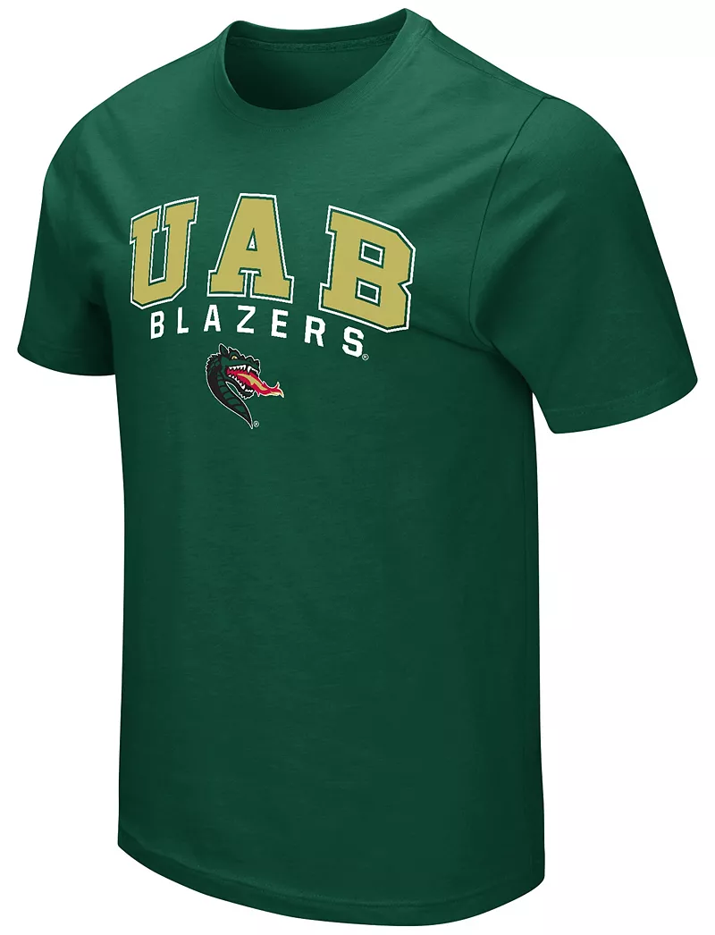 Мужская футболка Colosseum UAB Blazers зеленая 
Мужская футболка Colosseum UAB Blazers зеленая