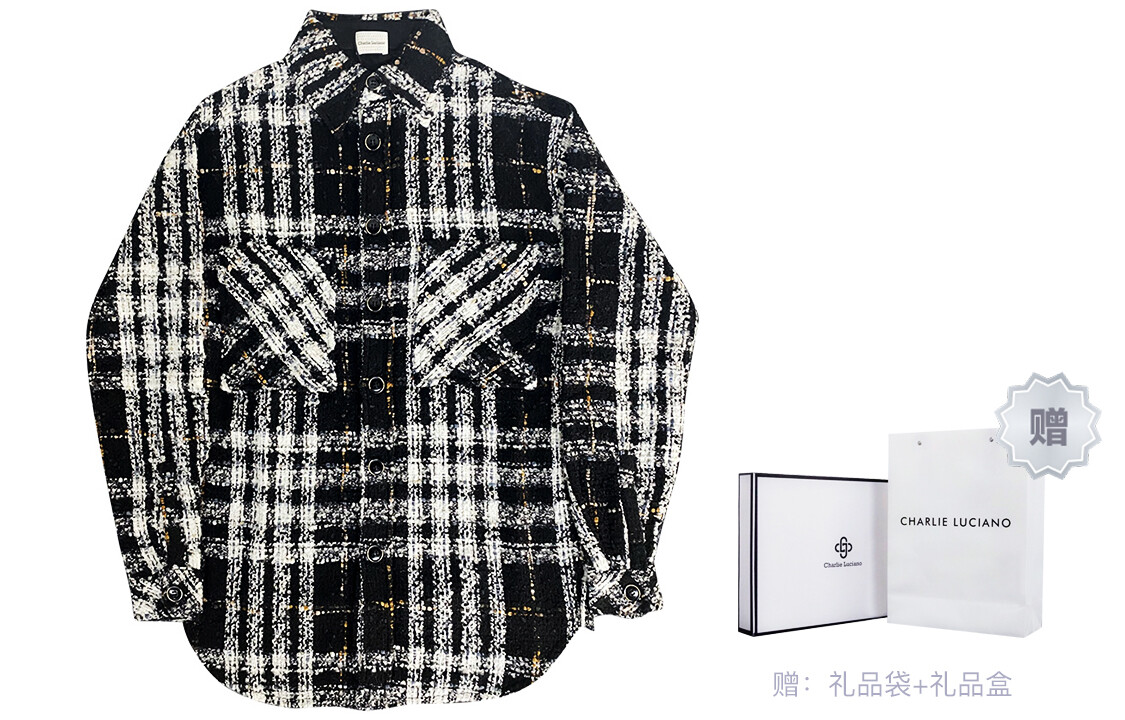 Рубашка унисекс Charlie Luciano, Черно-белое (подарочная коробка)
Рубашка унисекс Charlie Luciano, Черно-белое (подарочная коробка)