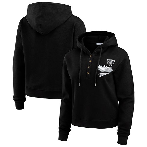 Женский черный худи Las Vegas Raiders plus size waffle Wear By Erin Andrews
Женский черный худи Las Vegas Raiders plus size waffle Wear By Erin Andrews