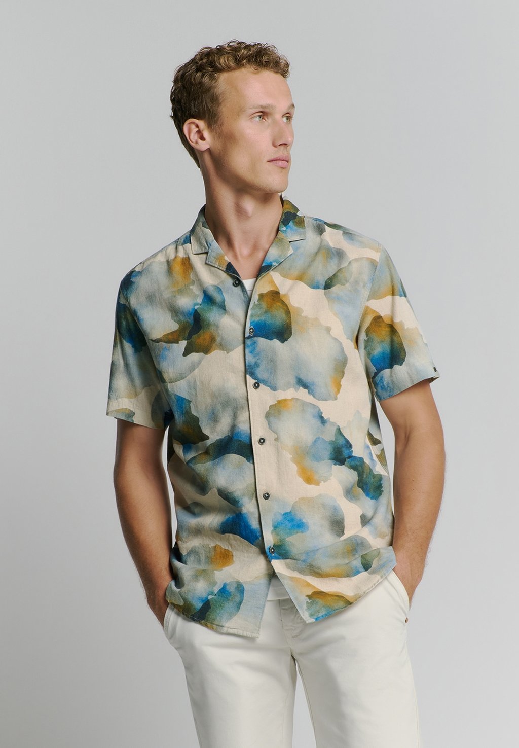 Рубашка PRINTED NO EXCESS, синий
Рубашка PRINTED NO EXCESS, синий