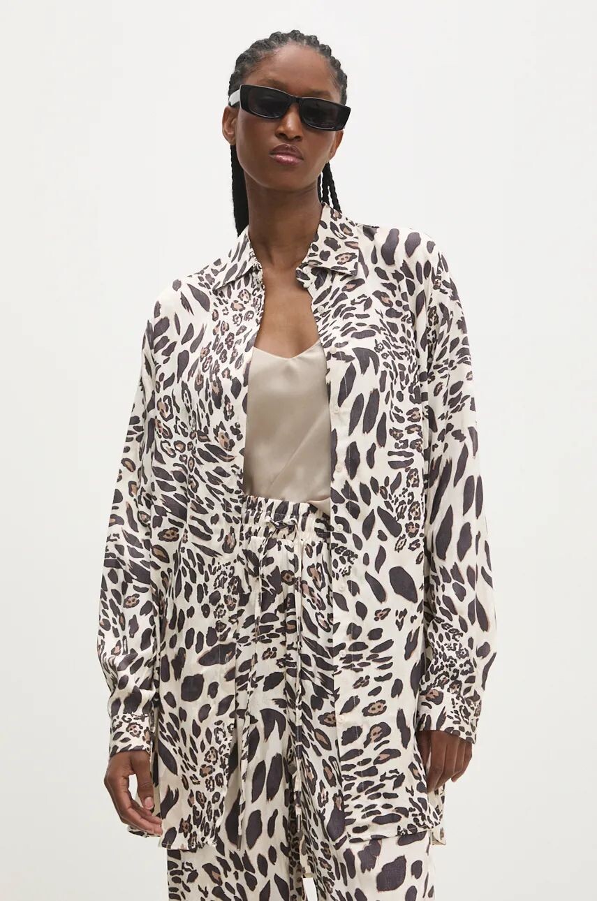 Рубашка Answear Lab, коричневый
Рубашка Answear Lab, коричневый