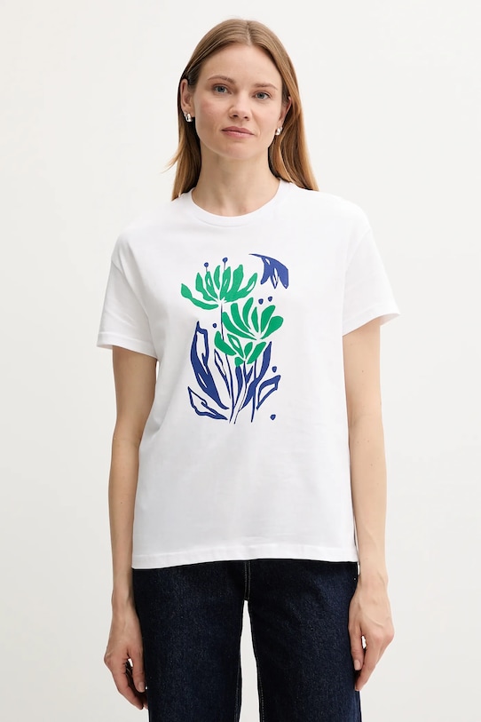 Хлопковая футболка United Colors Of Benetton, белый
Хлопковая футболка United Colors Of Benetton, белый