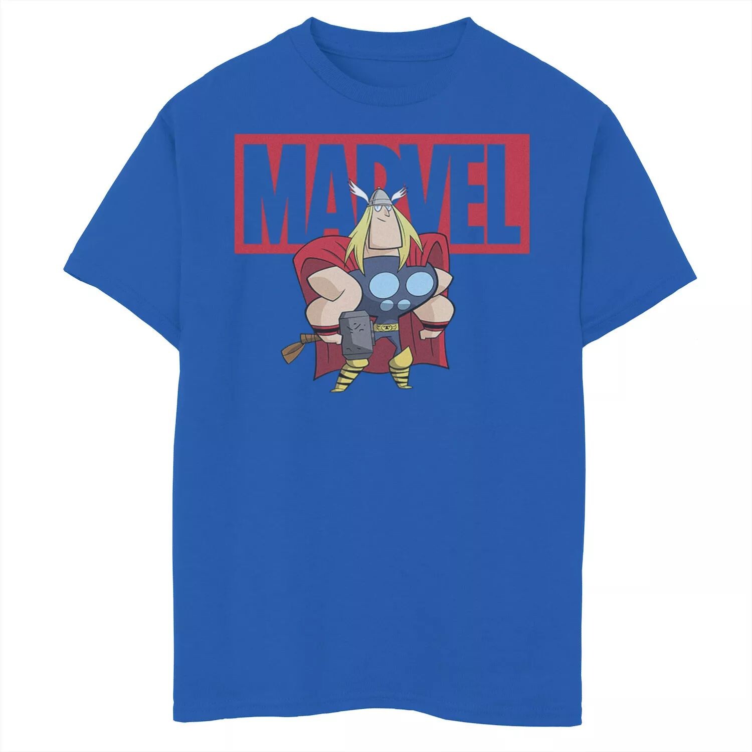 Футболка с рисунком и логотипом Marvel Thor Chibi Smiling Calm Stance для мальчиков 8–20 лет Marvel
Футболка с рисунком и логотипом Marvel Thor Chibi Smiling Calm Stance для мальчиков 8–20 лет Marvel
