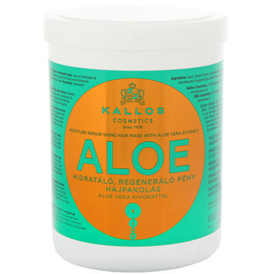 Алоэ, восстанавливающая маска для волос, 1000 мл Kallos
Алоэ, восстанавливающая маска для волос, 1000 мл Kallos