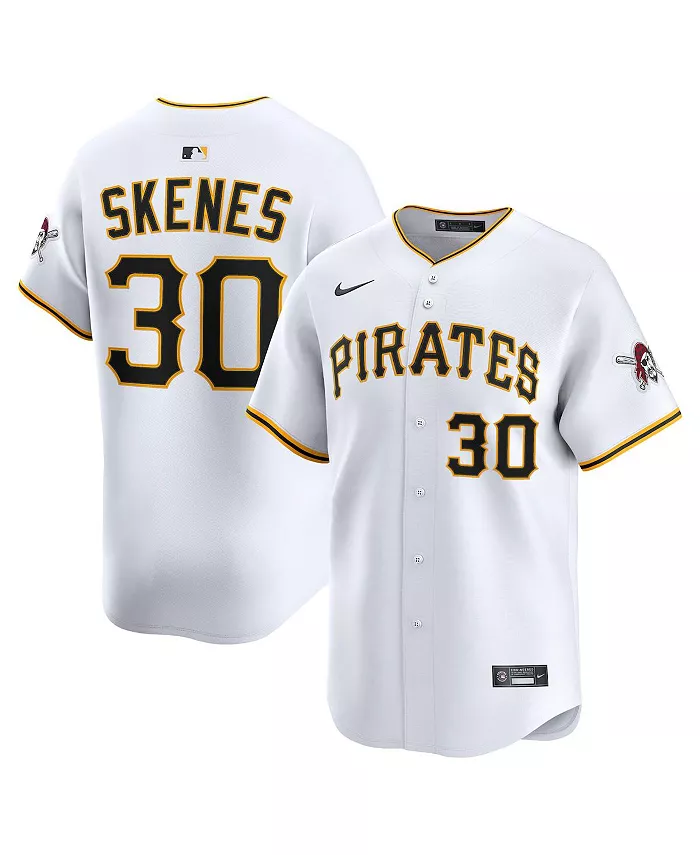 Мужская белая альтернативная лимитированная джерси Pittsburgh Pirates с именем Paul Skenes Nike
Мужская белая альтернативная лимитированная джерси Pittsburgh Pirates с именем Paul Skenes Nike