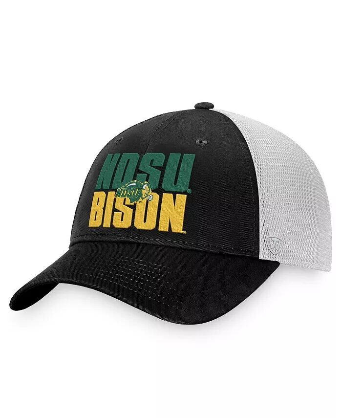 Мужская черно-белая кепка Snapback NDSU Bison Stockpile Trucker Snapback Top Of The World
Мужская черно-белая кепка Snapback NDSU Bison Stockpile Trucker Snapback Top Of The World