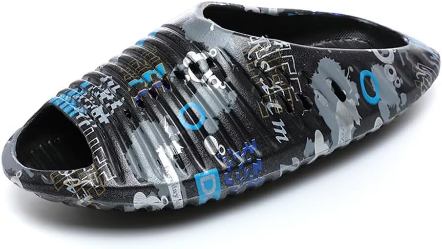 Мужские сланцы Jakcuz EVA в форме НЛО, спортивные пляжные тапочки, для бассейна и улицы, с открытым носком, легкие, черный
Мужские сланцы Jakcuz EVA в форме НЛО, спортивные пляжные тапочки, для бассейна и улицы, с открытым носком, легкие, черный