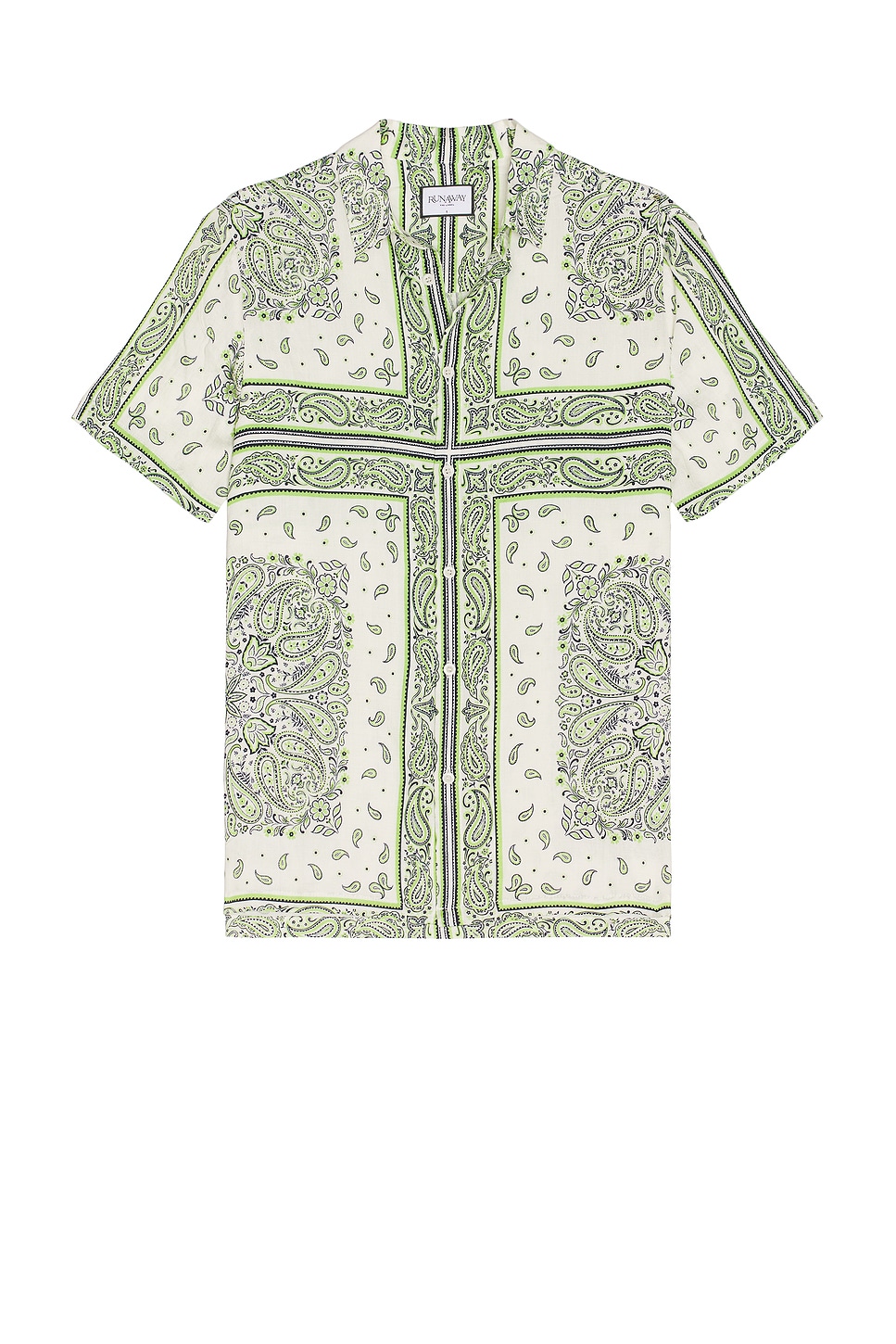 Рубашка в стиле бандана Runaway The Label, green
Рубашка в стиле бандана Runaway The Label, green