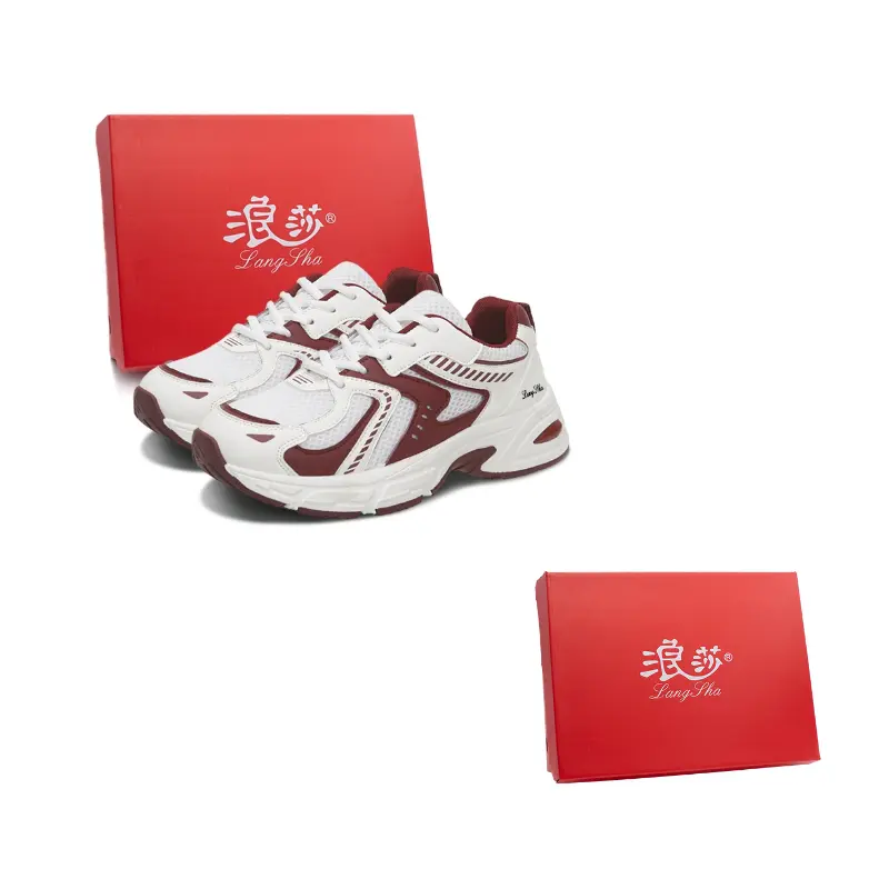 Lanza Амортизирующие нескользящие массивные кроссовки унисекс красные, цвет Red 
Lanza Амортизирующие нескользящие массивные кроссовки унисекс красные, цвет Red