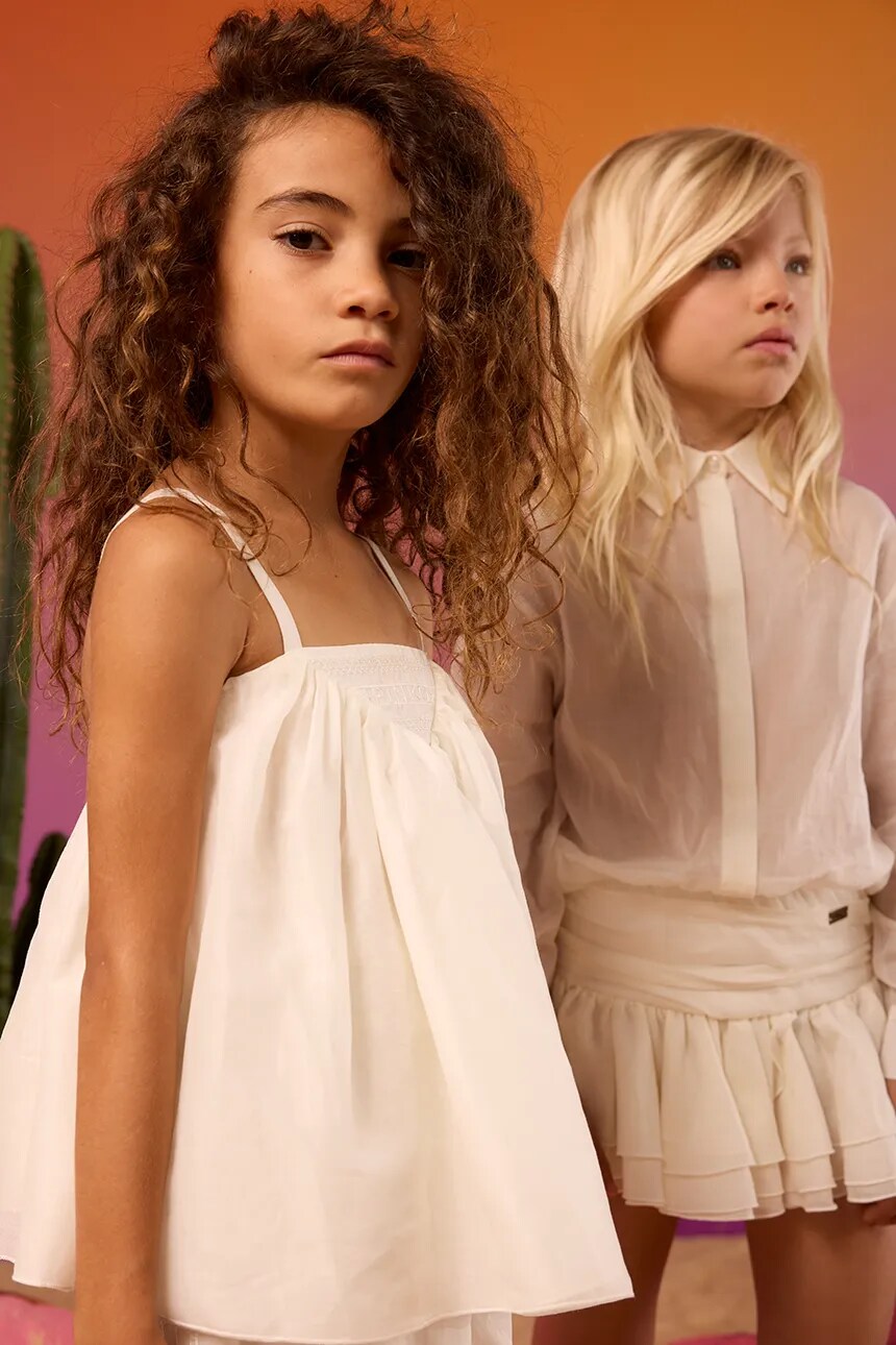 Блузка из хлопка для детей Pinko, белый
Блузка из хлопка для детей Pinko, белый