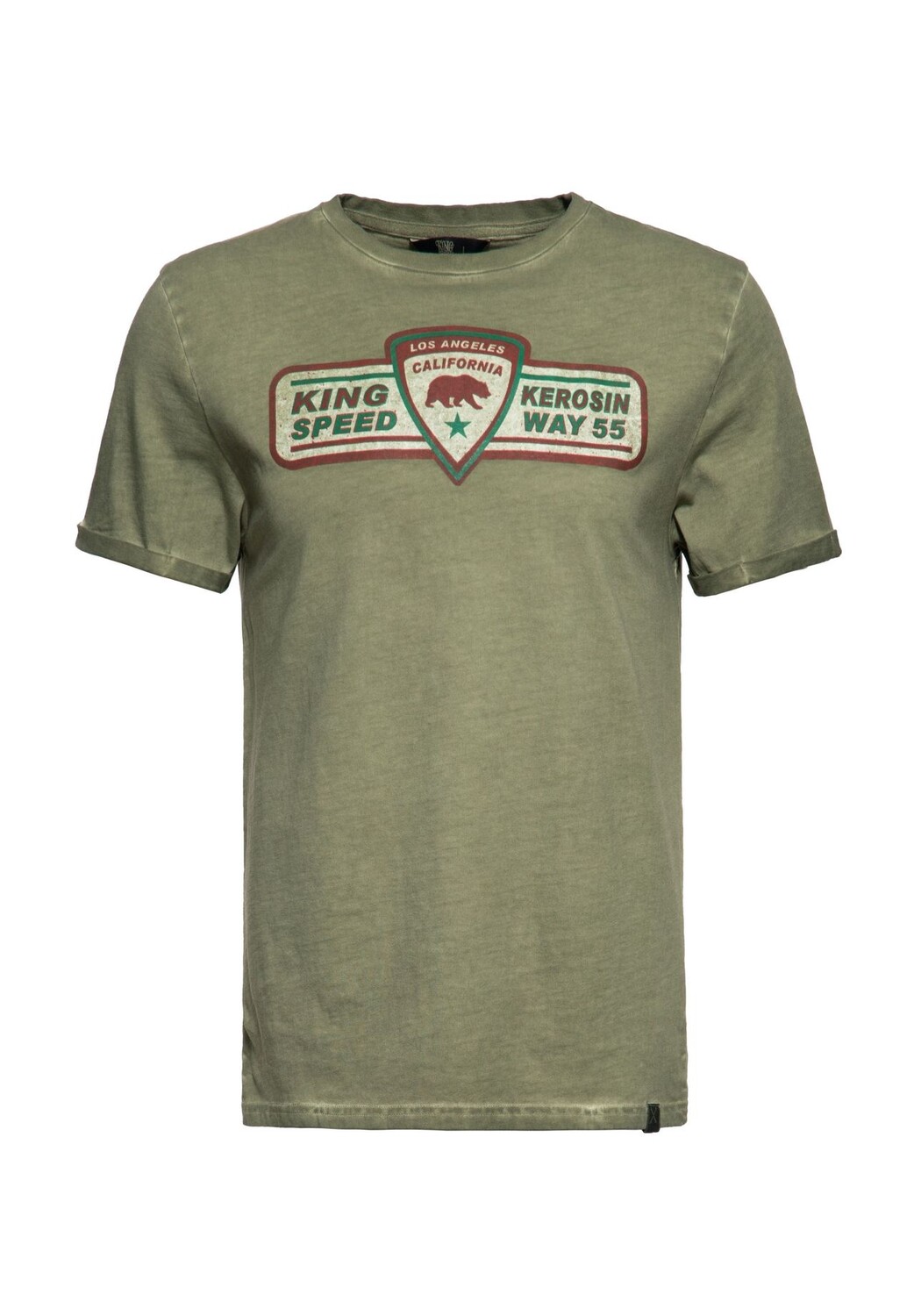 Футболка с нежным маслянистым эффектом Speedway 1955 KING KEROSIN, цвет Olivgrün
Футболка с нежным маслянистым эффектом Speedway 1955 KING KEROSIN, цвет Olivgrün