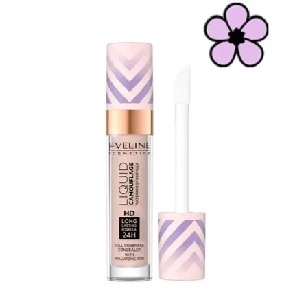Eveline Liquid Camouflage Водостойкий консилер 7,5 мл Мягкий натуральный оттенок 03, Eveline Cosmetics
Eveline Liquid Camouflage Водостойкий консилер 7,5 мл Мягкий натуральный оттенок 03, Eveline Cosmetics