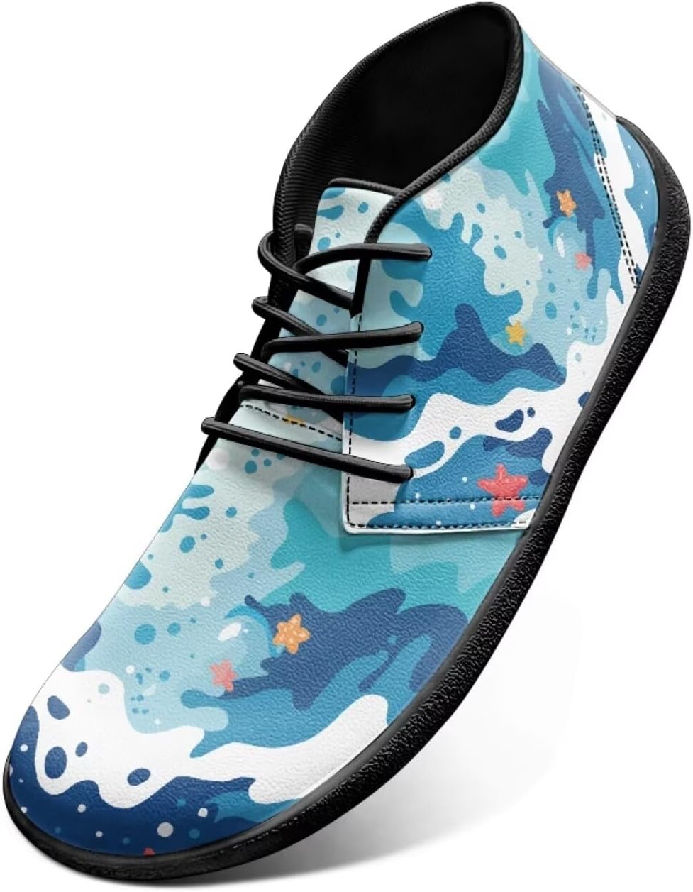 Мужские минималистичные кроссовки Jeiento с рисунком «Морская волна», гибкая обувь с нулевым перепадом высоты подошвы, Summer Sea Wave
Мужские минималистичные кроссовки Jeiento с рисунком «Морская волна», гибкая обувь с нулевым перепадом высоты подошвы, Summer Sea Wave