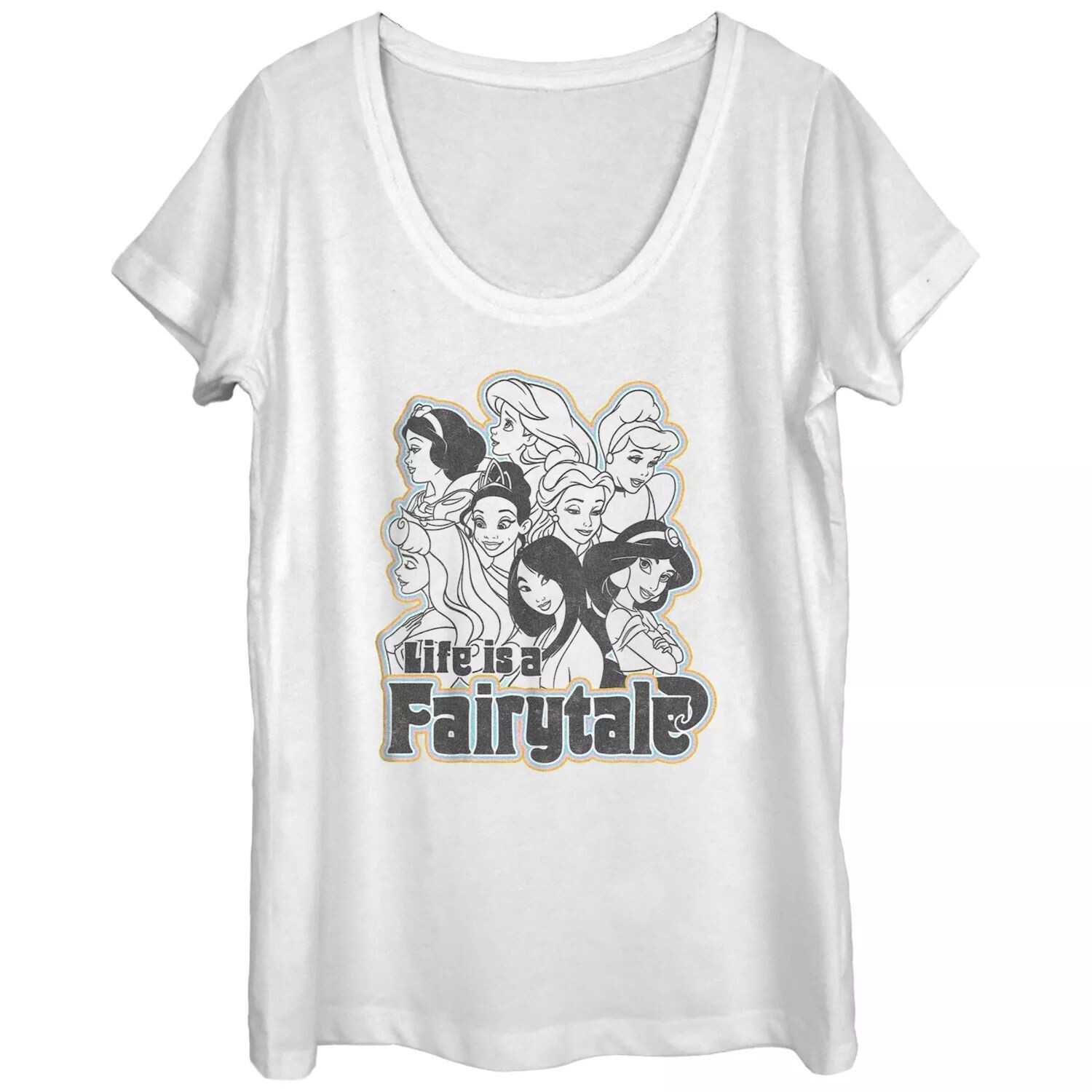 Футболка с изображением принцесс Диснея «Жизнь юниоров — это сказка» Licensed Character
Футболка с изображением принцесс Диснея «Жизнь юниоров — это сказка» Licensed Character