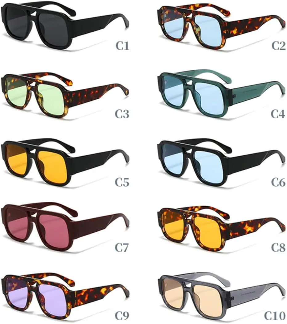 Солнцезащитные очки с защитой UV400 | Двойная перемычка, широкие дужки | для женщин и мужчин, для занятий спортом на открытом воздухе и вождения DSVIGF, Green Blue
Солнцезащитные очки с защитой UV400 | Двойная перемычка, широкие дужки | для женщин и мужчин, для занятий спортом на открытом воздухе и вождения DSVIGF, Green Blue