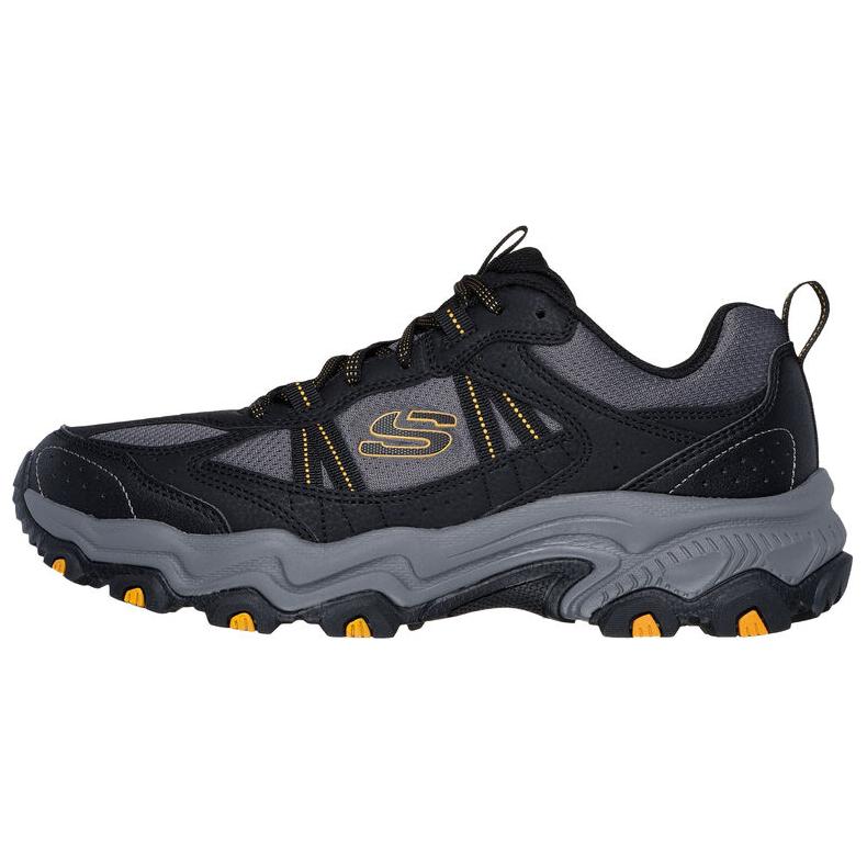Stamina At Low top мужские походные ботинки черно-серые Skechers, черный/Charcoal серый
Stamina At Low top мужские походные ботинки черно-серые Skechers, черный/Charcoal серый