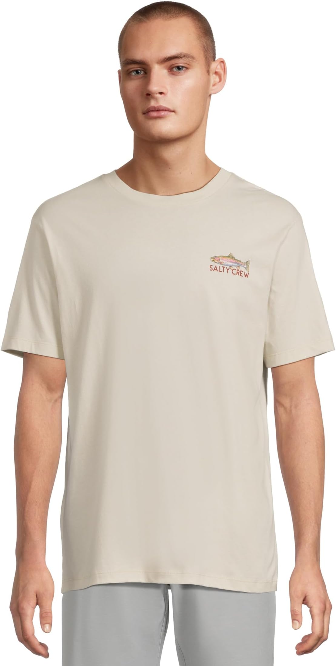 Мужская футболка с коротким рукавом Trout Mount Salty Crew, Bone
Мужская футболка с коротким рукавом Trout Mount Salty Crew, Bone