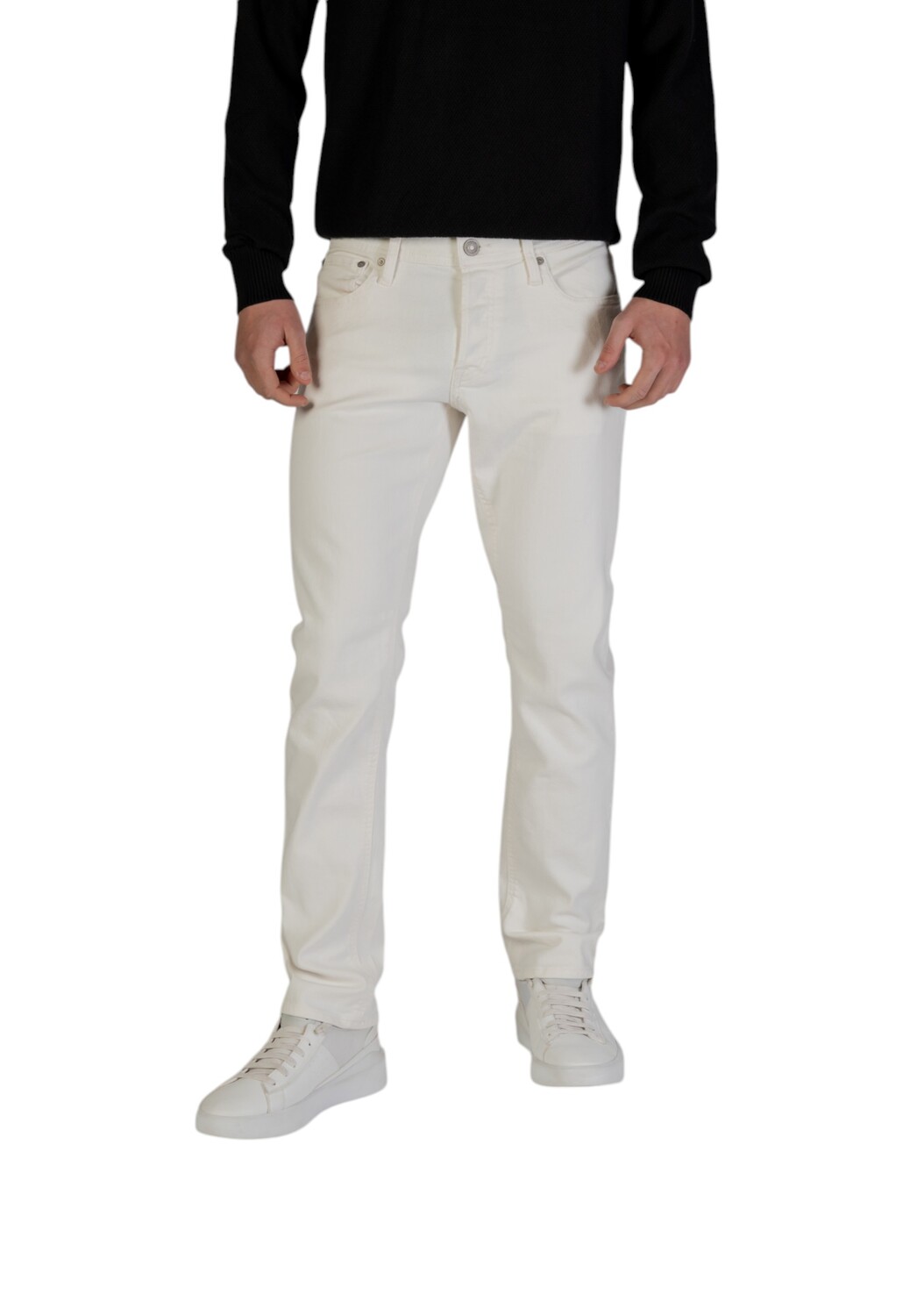 Джинсы Jack & Jones прямые, белый 
Джинсы Jack & Jones прямые, белый