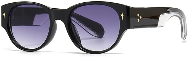 коричневые черные круглые солнцезащитные очки для мужчин, летний стиль, женские солнцезащитные очки «кошачий глаз» для женщин, защита от ультрафиолета UV400, аксессуары унисекс WNCKSQ, Black With Gray
коричневые черные круглые солнцезащитные очки для мужчин, летний стиль, женские солнцезащитные очки «кошачий глаз» для женщин, защита от ультрафиолета UV400, аксессуары унисекс WNCKSQ, Black With Gray