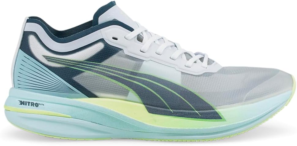 Мужские беговые кроссовки PUMA Deviate Nitro Elite Racer - серые
Мужские беговые кроссовки PUMA Deviate Nitro Elite Racer - серые