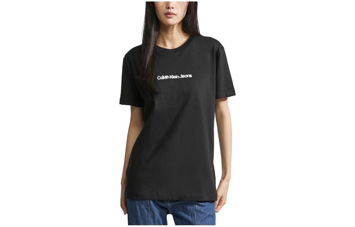 Футболка унисекс черная Calvin Klein, черный
Футболка унисекс черная Calvin Klein, черный