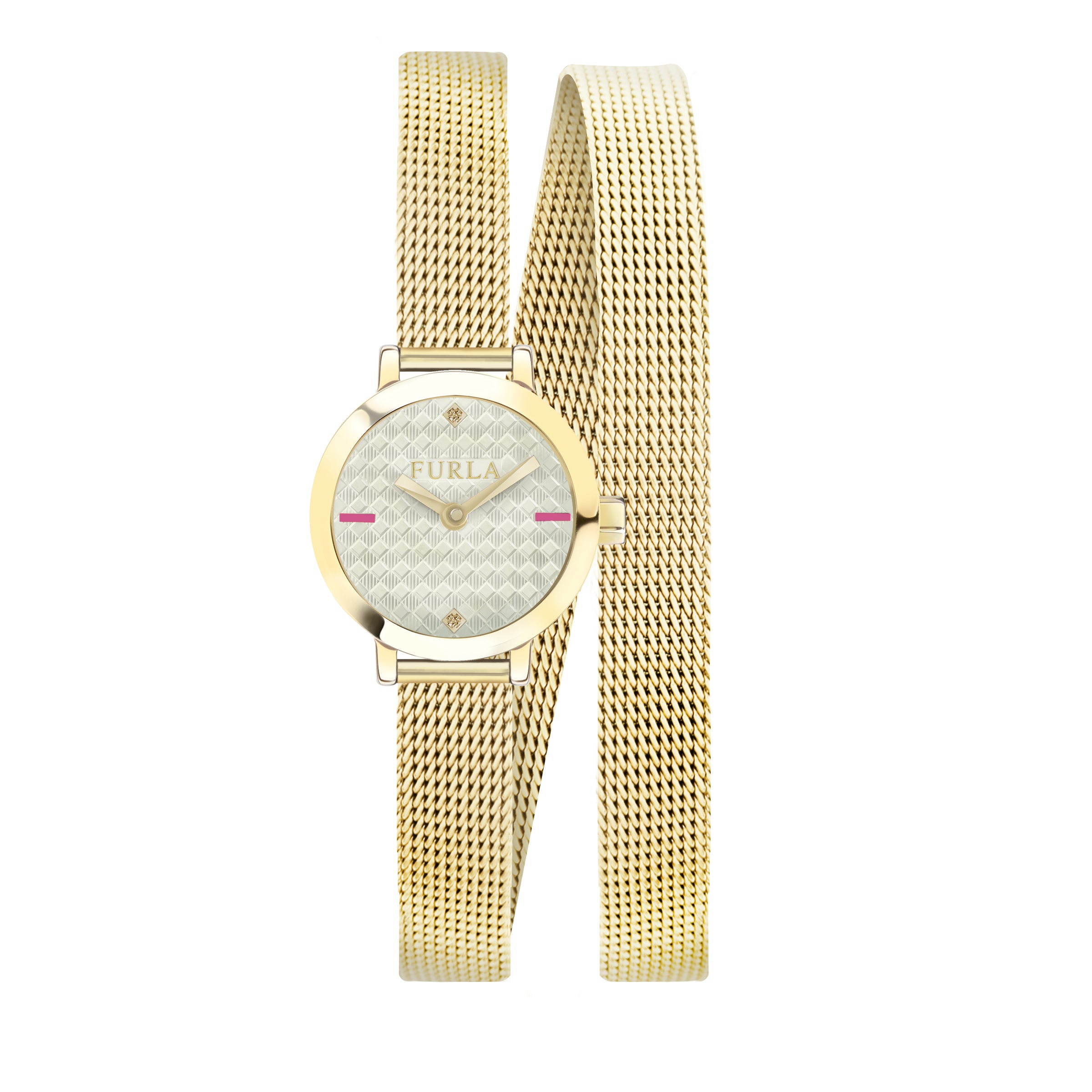 Женские часы Furla Vittoria Guilloche с циферблатом из нержавеющей стали золотого цвета
Женские часы Furla Vittoria Guilloche с циферблатом из нержавеющей стали золотого цвета