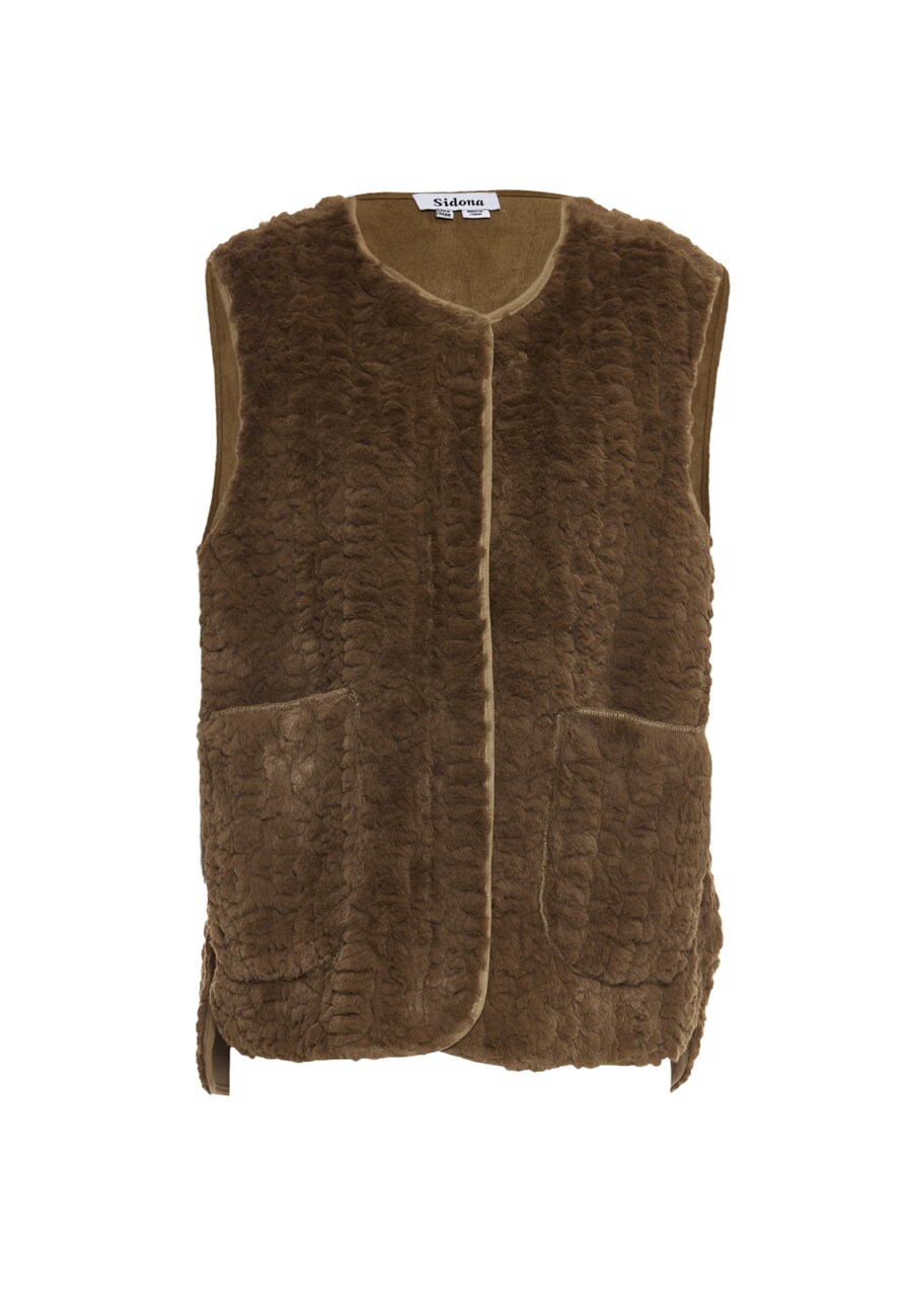 Жилет Sidona, коричневый
Жилет Sidona, коричневый