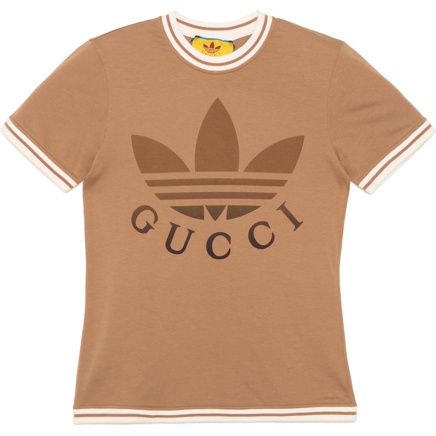 Футболка женская Adidas x Gucci, бежевый / белый
Футболка женская Adidas x Gucci, бежевый / белый