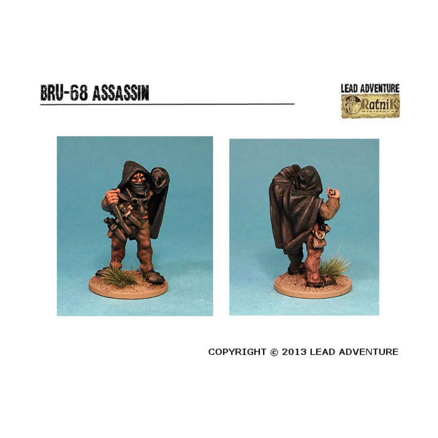 Убийца, Bruegelburg (28mm)
Убийца, Bruegelburg (28mm)