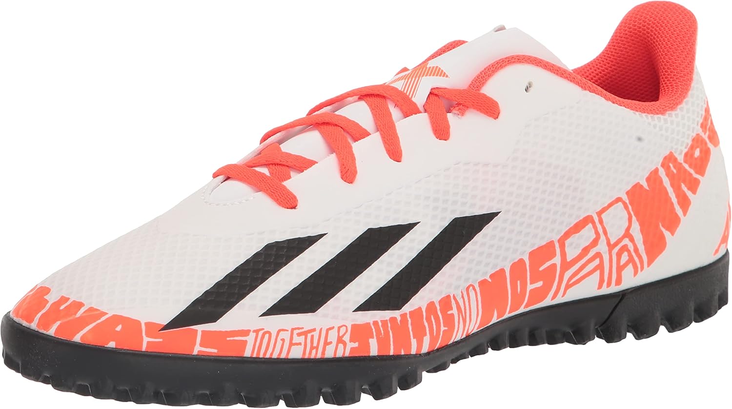 Футбольные бутсы Adidas X Speedportal Messi.4 для взрослых, унисекс, с твердым грунтом, белый/черный/красный
Футбольные бутсы Adidas X Speedportal Messi.4 для взрослых, унисекс, с твердым грунтом, белый/черный/красный