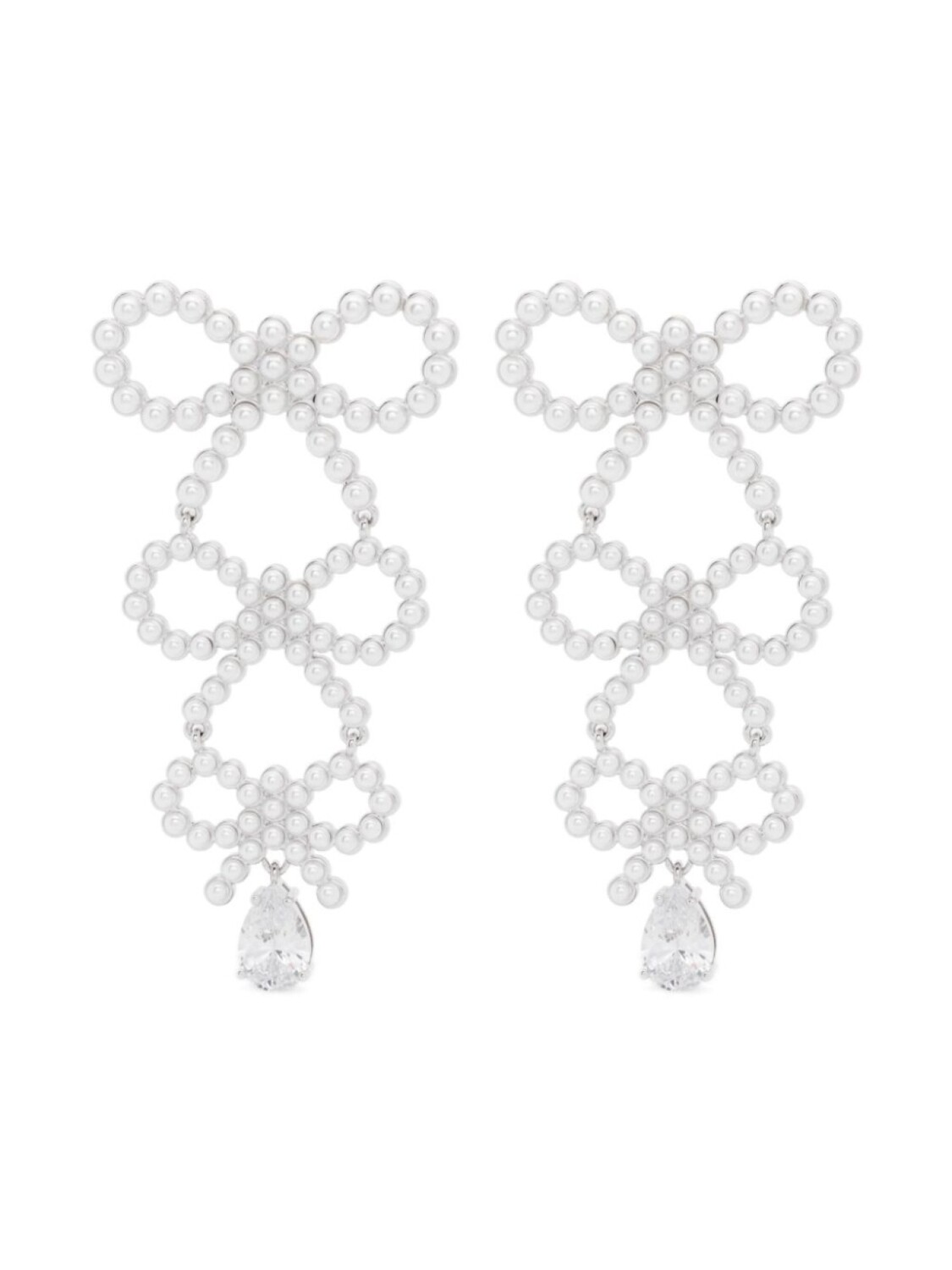 Серьги с бантами Self-Portrait, серебряный
Серьги с бантами Self-Portrait, серебряный