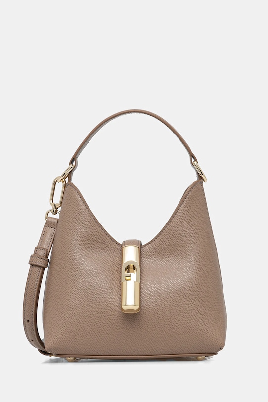 Кожаная сумка Furla, бежевый
Кожаная сумка Furla, бежевый
