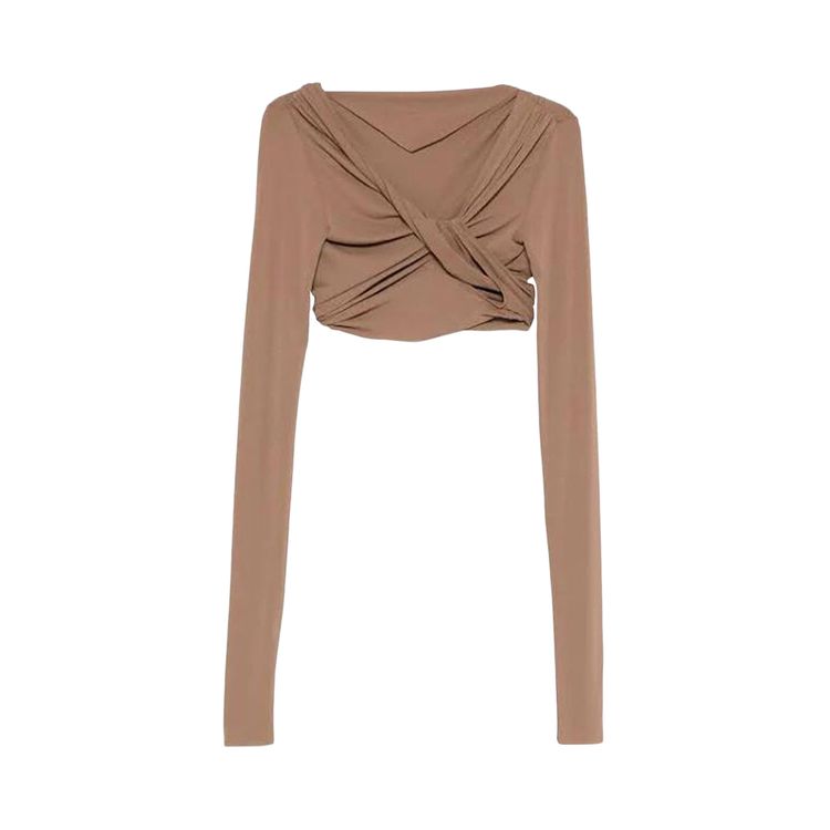 Футболка Rick Owens Lilies Jade Long-Sleeve Crop T-Shirt 'Dirt', желто-коричневый
Футболка Rick Owens Lilies Jade Long-Sleeve Crop T-Shirt 'Dirt', желто-коричневый