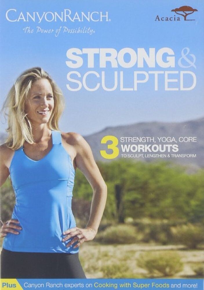 Диск DVD Canyon Ranch: Strong & Sculpte 
Диск DVD Canyon Ranch: Strong & Sculpte