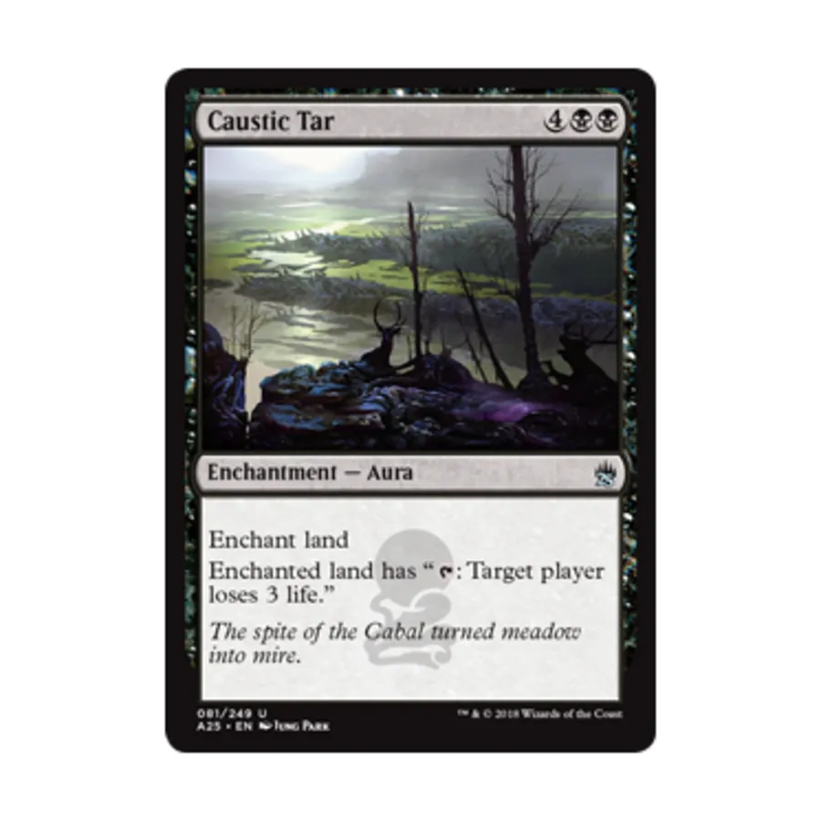 CCG Каустическая смола (U), MTG - Masters 25
CCG Каустическая смола (U), MTG - Masters 25