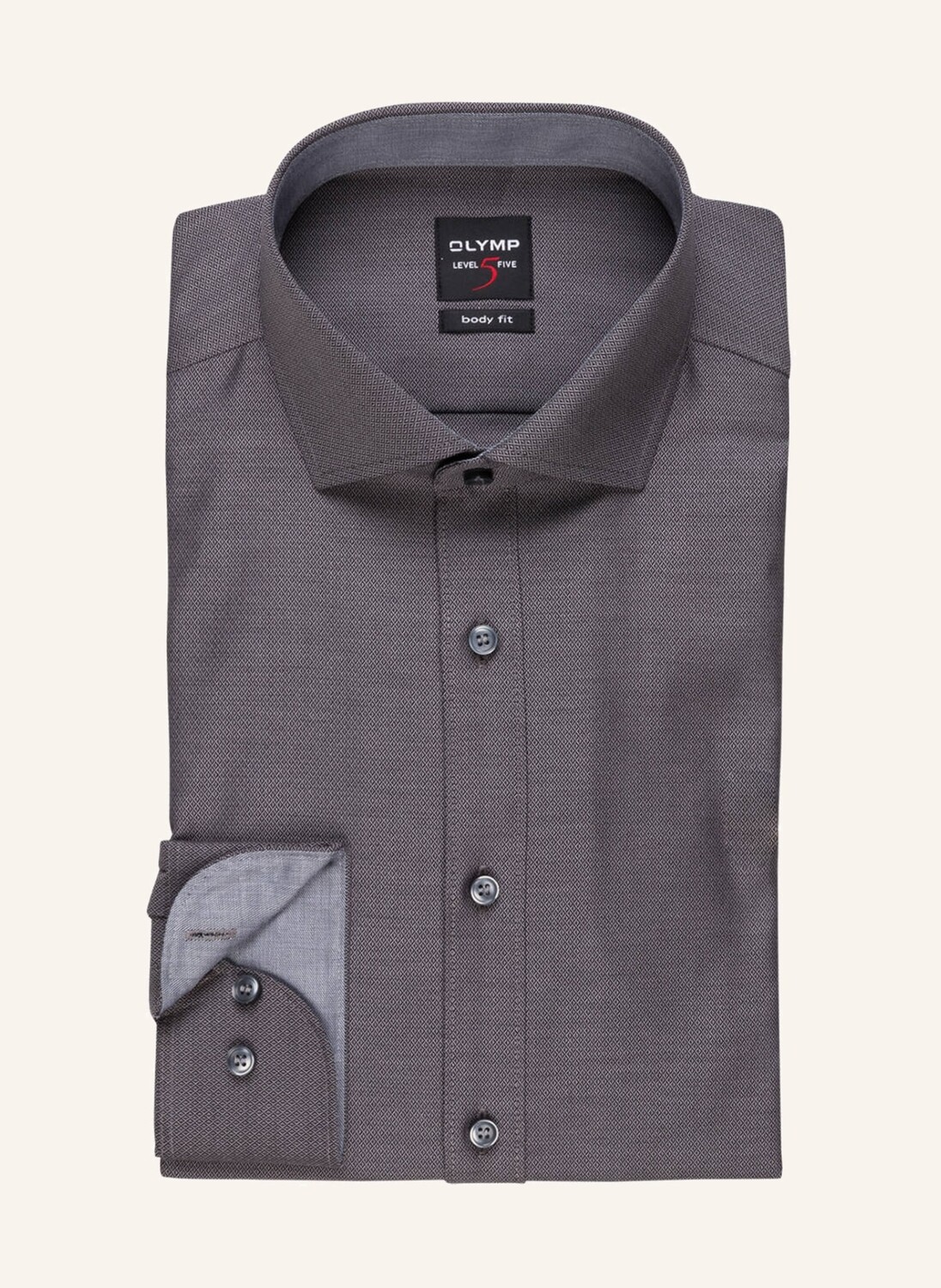 Рубашка пятого уровня по фигуре Olymp, серый
Рубашка пятого уровня по фигуре Olymp, серый