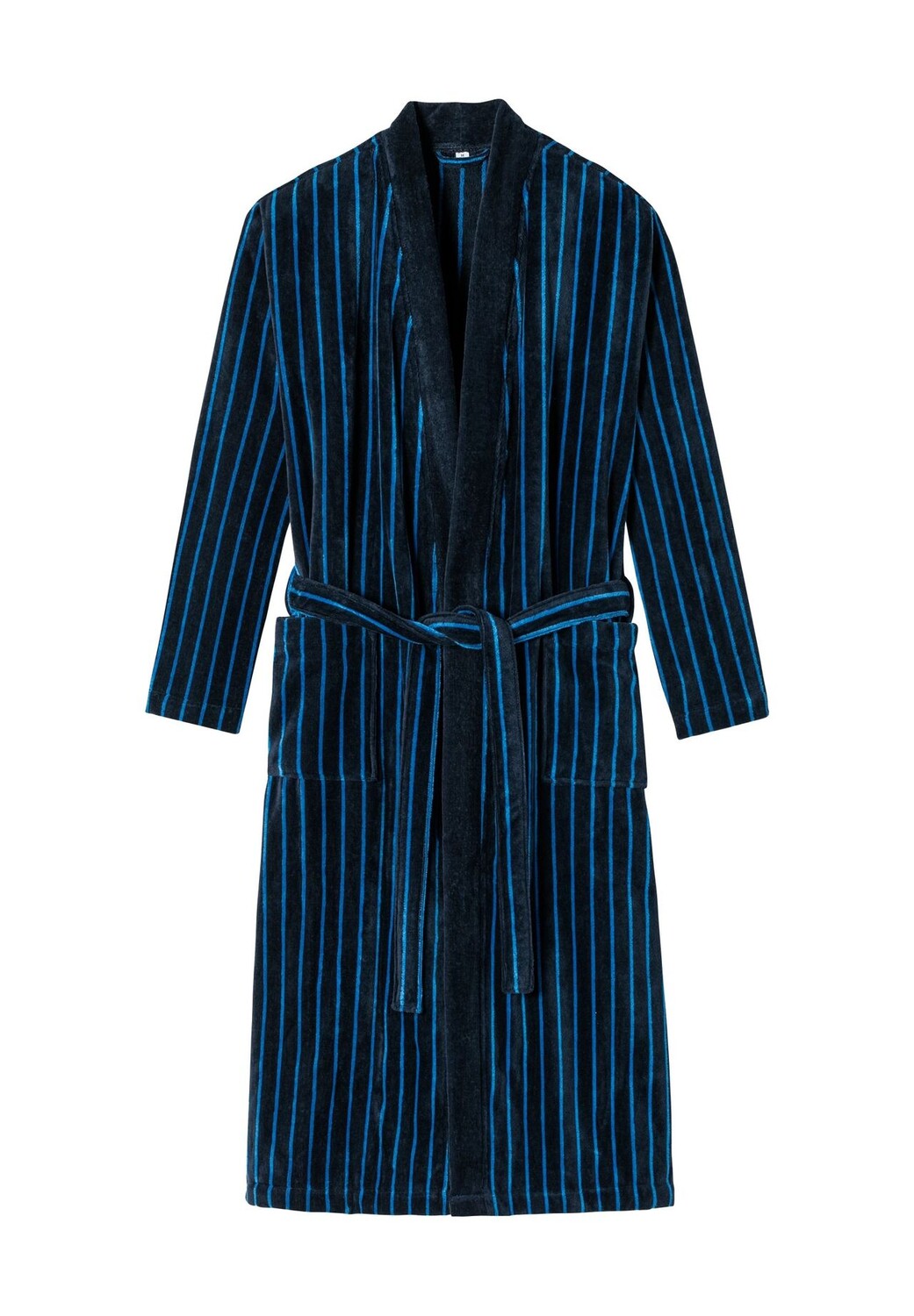 Мягкий велюровый халат, хлопок, в полоску, мужской SCHIESSER, цвет 803 Dunkelblau
Мягкий велюровый халат, хлопок, в полоску, мужской SCHIESSER, цвет 803 Dunkelblau