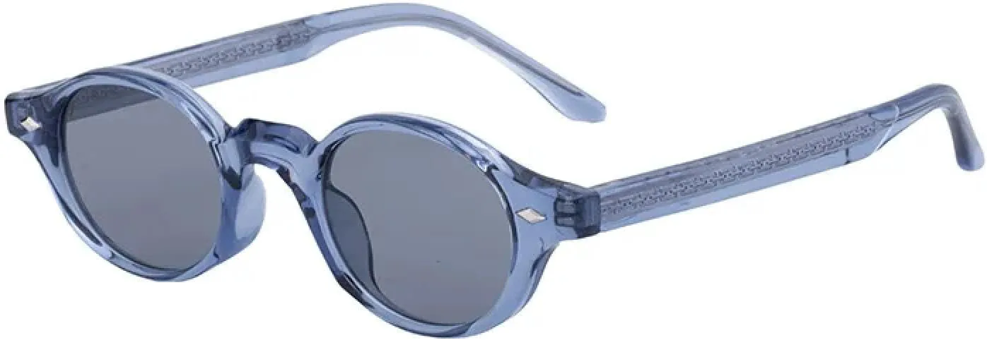 Модные маленькие овальные женские солнцезащитные очки класса люкс в стиле ретро с заклепками, мужские солнцезащитные очки UV400 в стиле панк TVTBBVV, Blue Grey
Модные маленькие овальные женские солнцезащитные очки класса люкс в стиле ретро с заклепками, мужские солнцезащитные очки UV400 в стиле панк TVTBBVV, Blue Grey