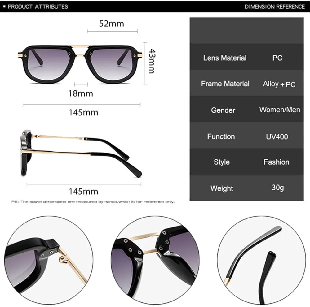 Солнцезащитные очки UV400 с маленькими овальными заклепками в стиле панк для женщин и мужчин, для бега и занятий спортом на открытом воздухе UYPTK, Black Grey
Солнцезащитные очки UV400 с маленькими овальными заклепками в стиле панк для женщин и мужчин, для бега и занятий спортом на открытом воздухе UYPTK, Black Grey