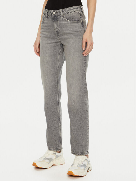 Джинсы прямого кроя Tommy Hilfiger, серый 
Джинсы прямого кроя Tommy Hilfiger, серый