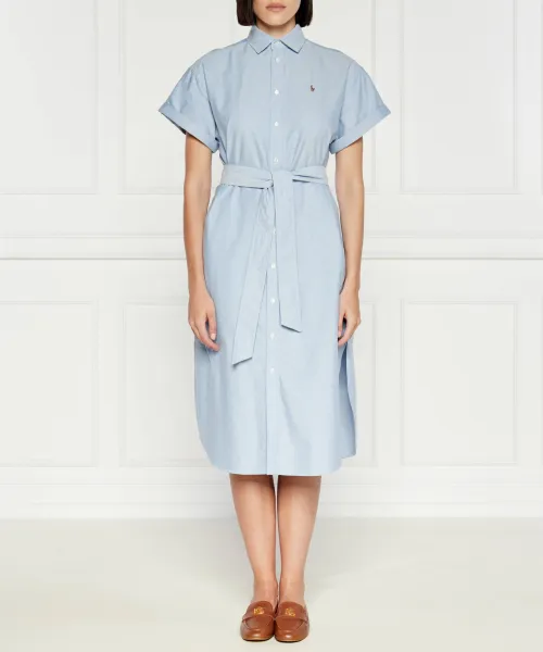 Платье с поясом Polo Ralph Lauren, синий
Платье с поясом Polo Ralph Lauren, синий