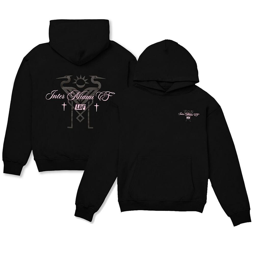Унисекс Live Breathe Futbol черный пуловер с капюшоном Inter Miami CF, цвет Mls Black
Унисекс Live Breathe Futbol черный пуловер с капюшоном Inter Miami CF, цвет Mls Black