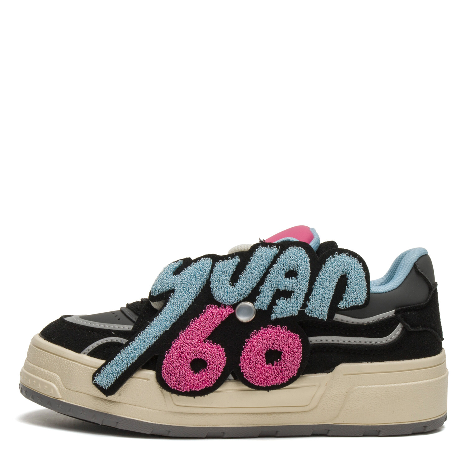 Кеды, скейтборд обувь женская низкая Far Waves, черный/розово-красный
Кеды, скейтборд обувь женская низкая Far Waves, черный/розово-красный