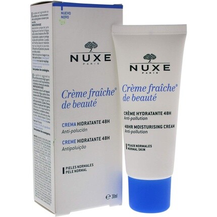 Crёme Fraiche De Beaut 48-часовой увлажняющий крем против загрязнений - 30 мл, Nuxe
Crёme Fraiche De Beaut 48-часовой увлажняющий крем против загрязнений - 30 мл, Nuxe