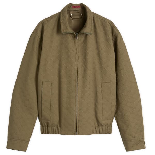 Куртка-бомбер из холста GG Gucci, зеленый
Куртка-бомбер из холста GG Gucci, зеленый