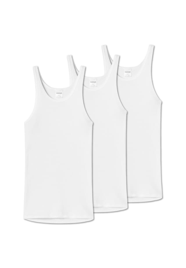 Комплект из 3 маек - оригинальная спортивная куртка с двойной резинкой без рукавов белого цвета Schiesser, белый
Комплект из 3 маек - оригинальная спортивная куртка с двойной резинкой без рукавов белого цвета Schiesser, белый