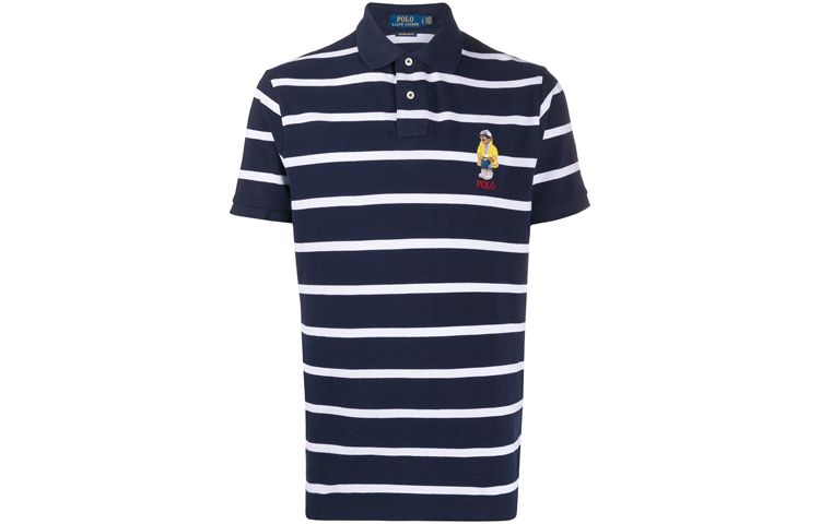 Футболка поло мужская синяя Polo Ralph Lauren 
Футболка поло мужская синяя Polo Ralph Lauren