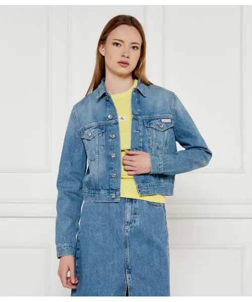 Джинсовая куртка 90-х Cropped fit Calvin Klein Jeans, синий
Джинсовая куртка 90-х Cropped fit Calvin Klein Jeans, синий